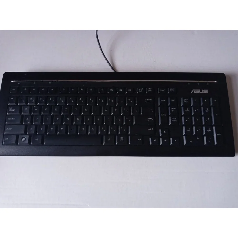 ASUS Keyboard Model # KB73211 Desktop USB Wired Black